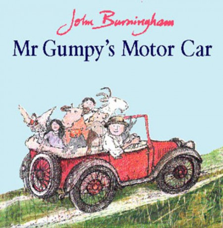 Mr Gumpy's Motor Car (Mr Gumpy, 2) - J Burningham [KSIĄŻKA]