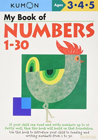 My Book of Numbers 1 - 30 (UK Commonwealth Edition) - Kumon [KSIĄŻKA]