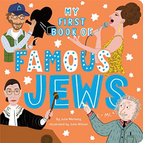 My First Book Of Famous Jews - Julie Merberg [KSIĄŻKA]