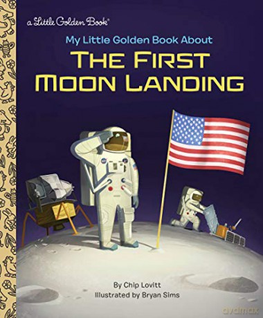 My Little Golden Book About the First Moon Landing - Charles Lovitt [KSIĄŻKA]