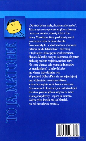 To Ja Matołek - Gilles Paris [KSIĄŻKA]