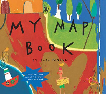 My Map Book - Sara Fanelli [KSIĄŻKA]