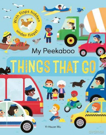 My Peekaboo Things That Go - Jonny Marx [KSIĄŻKA]