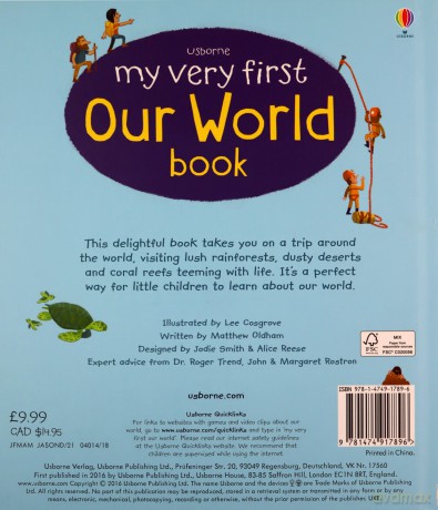 My Very First Our World Book (My Very First Book): 1 (My First Books) - Matthew Oldham [KSIĄŻKA]