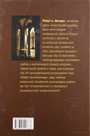 Pytania O Wiarę (twarda) - Peter L.Berger [KSIĄŻKA]