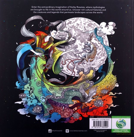 Mythic World: Colour Timeless Legends - Kerby Rosanes [KSIĄŻKA]