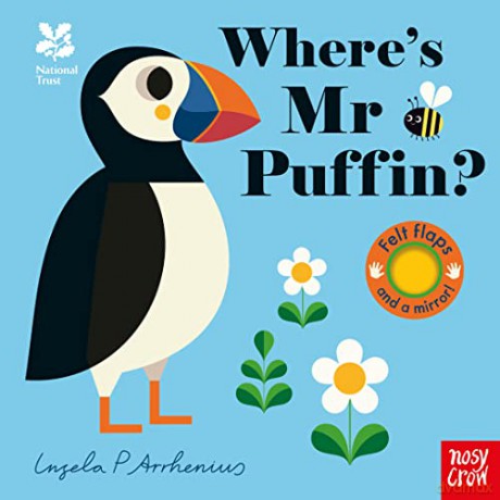 National Trust: Where's Mr Puffin (Felt Flaps) - Ingela Arrhenius [KSIĄŻKA]