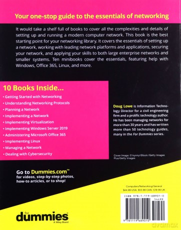 Networking All-in-One For Dummies, 8th Edition (For Dummies (Computer/Tech)) - Doug Lowe [KSIĄŻKA]
