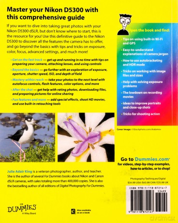 Nikon D5300 For Dummies - Julie Adair King [KSIĄŻKA]