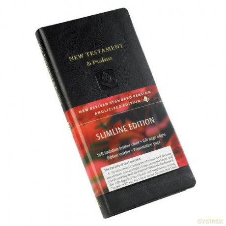 NRSV New Testament and Psalms, Black Imitation leather, NR012:NP: New Revised Standard Version, Slimline - Testament New [KSIĄŻKA]