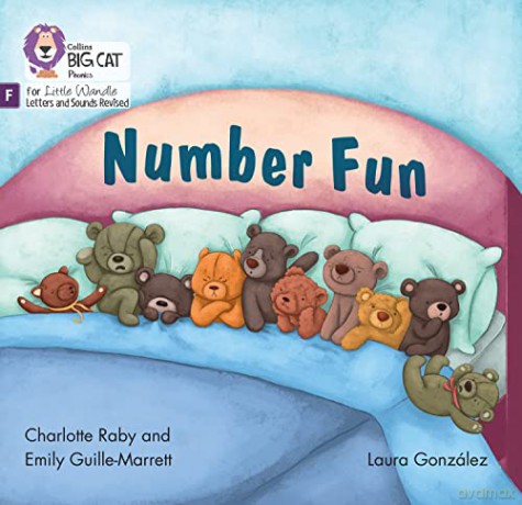 Number Fun: Foundations for Phonics (Big Cat Phonics for Little Wandle Letters and Sounds Revised) - Charlotte Raby [KSIĄŻKA]