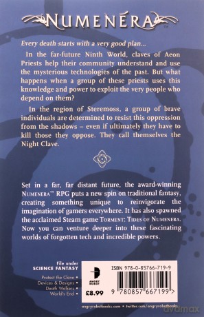 Numenera: The Night Clave - Monte Cook [KSIĄŻKA]