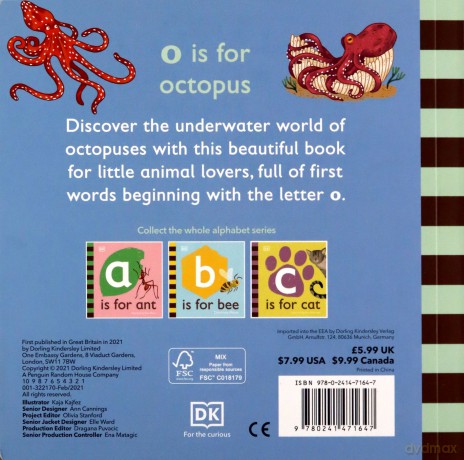 O is for Octopus - Dk [KSIĄŻKA]