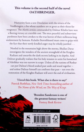 Oathbringer Part Two: The Stormlight Archive Book Three - Brandon Sanderson [KSIĄŻKA]
