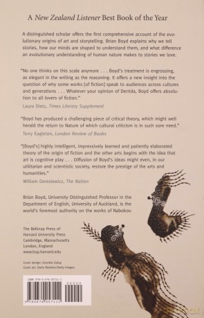 On the Origin of Stories: Evolution, Cognition, and Fiction - Brian Boyd [KSIĄŻKA]