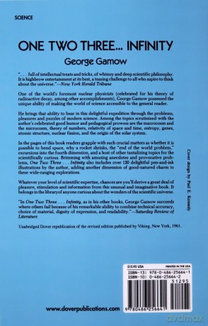 One, Two, Three...Infinity: Facts and Speculations of Science (Dover Books on Mathematics) - George Gamow [KSIĄŻKA]