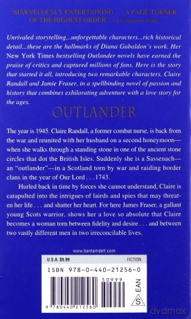 Outlander (UK, Cross Stitch): A Novel: 1 - Diana Gabaldon [KSIĄŻKA]