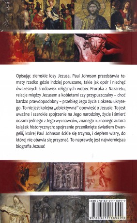 Jezus Najwierniejsza Biografia (twarda) - Paul Johnson [KSIĄŻKA]