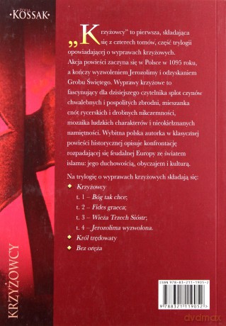 Krzyżowcy Tom I-Ii - Zofia Kossak [KSIĄŻKA]