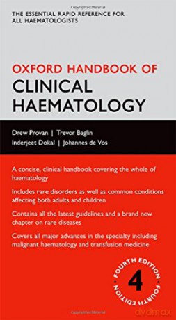 Oxford Handbook of Clinical Haematology 4/e (Flexicover) (Oxford Medical Handbooks) - Drew Provan [KSIĄŻKA]