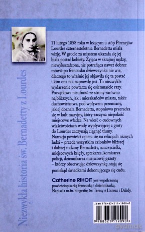 Niezwykła Historia Św. Bernadetty Z Lourdes - Catherine Rihoit [KSIĄŻKA]
