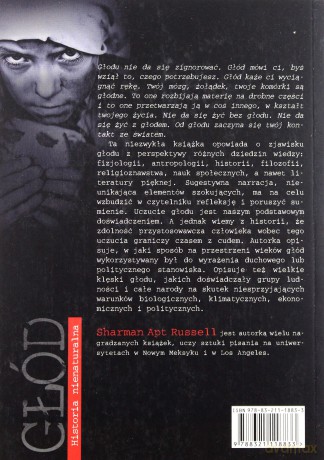 Głód Historia Nienaturalna - Sharman Apt Russel [KSIĄŻKA]