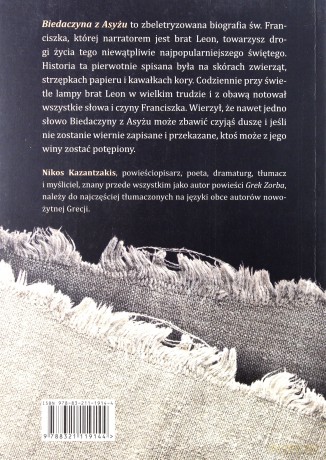 Biedaczyna Z Asyżu - Nikos Kazantzakis [KSIĄŻKA]