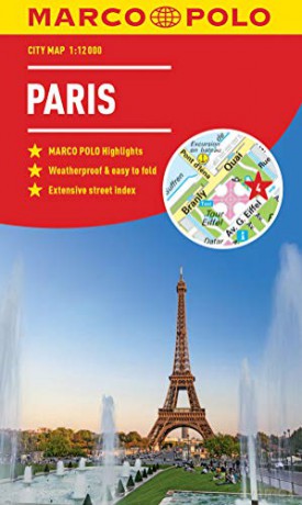 Paris Marco Polo City Map (Marco Polo City Maps) [KSIĄŻKA]