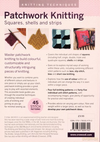 Patchwork Knitting: Squares, shells and strips (Knitting Techniques) - Fiona Morris [KSIĄŻKA]