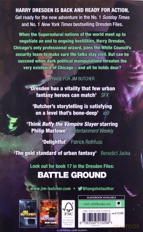 Peace Talks: The Dresden Files, Book Sixteen - Jim Butcher [KSIĄŻKA]