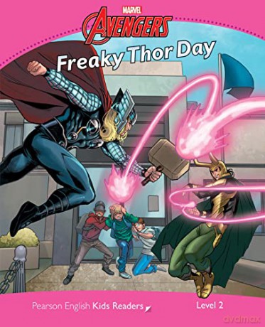 Pearson English Kids Readers Level 2: Marvel Avengers Freaky Thor Day - Coleen Degnan-Veness [KSIĄŻKA]