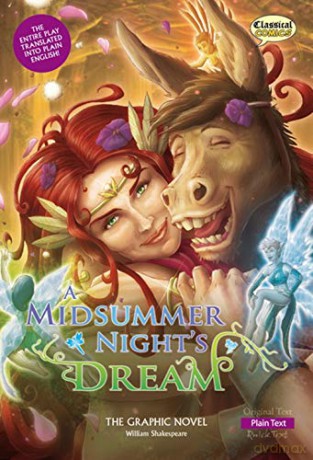 Plain Text (A Midsummer Night's Dream the Graphic Novel) - William Shakespeare [KSIĄŻKA]