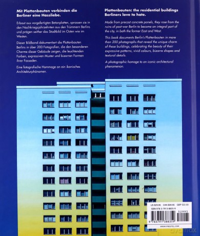 Plattenbau Berlin: Urban Residential Architecture - A Photographic Journey: A Photographic Survey of Postwar Residential Architecture - Simon Jesse [KSIĄŻKA]
