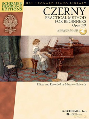 Practical Method for Beginners, Op. 599 (Book/Online Audio) (Hal Leonard Piano Library) - Carl Czerny (Includes Online Access Code) [KSIĄŻKA]