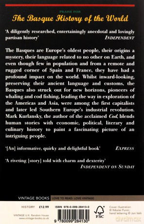 The Basque History Of The World: Mark Kurlansky - Mark Kurlansky [KSIĄŻKA]
