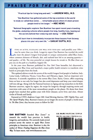 The Blue Zones 2nd Edition: 9 Lessons for Living Longer From the People Who've Lived the Longest - Dan Buettner [KSIĄŻKA]