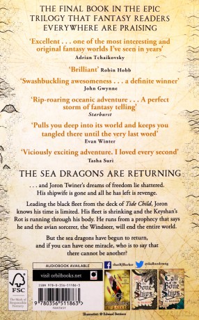 The Bone Ship's Wake: Book 3 of the Tide Child Trilogy - R J Barker [KSIĄŻKA]