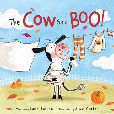 The Cow Said BOO! - Lana Button [KSIĄŻKA]