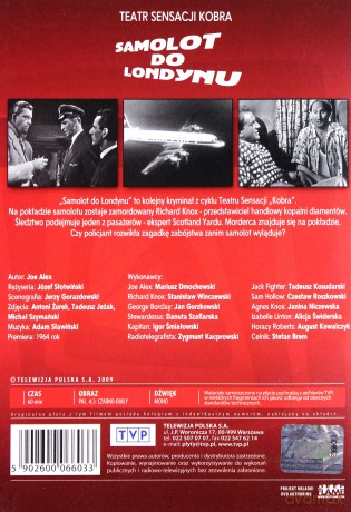 Teatr TVP: Kobra - Samolot do Londynu [DVD]