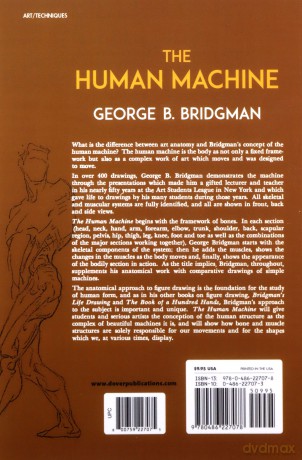 The Human Machine (Dover Anatomy for Artists) - George B. Bridgman [KSIĄŻKA]