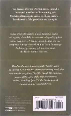 The Infernal City: An Elder Scrolls Novel - Greg Keyes [KSIĄŻKA]