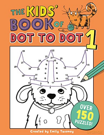 The Kids' Book of Dot to Dot 1 (Buster Puzzle Books) - Emily Golden Twomey [KSIĄŻKA]