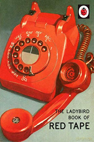 The Ladybird Book of Red Tape: (Ladybird For Grown-Ups) (Ladybirds for Grown-Ups) - Jason Hazeley [KSIĄŻKA]