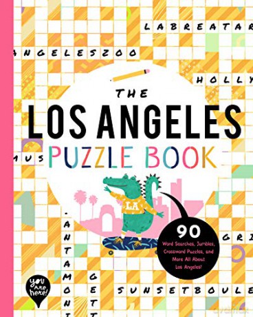 The Los Angeles Puzzle Book: 90 Word Searches, Jumbles, Crossword Puzzles, and More All about Los Angeles, California! [KSIĄŻKA]
