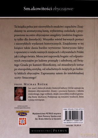 Smakowitości obyczajowe - Michał Rożek [KSIĄŻKA]