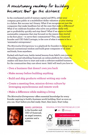 The Minimalist Entrepreneur: How Great Founders Do More with Less - Sahil Lavingia [KSIĄŻKA]