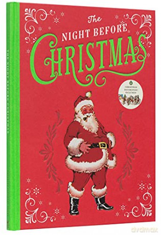 The Night Before Christmas - With Fold-Out Decoration - Moore, Cleme Clarke [KSIĄŻKA]