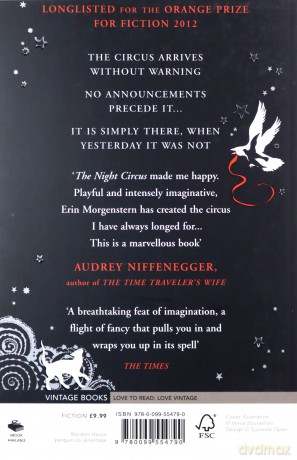 The Night Circus: a novel - Erin Morgenstern [KSIĄŻKA]