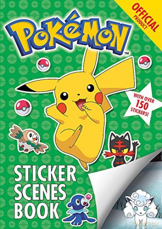 The Official Pokémon Sticker Scenes Book - Pokemon [KSIĄŻKA]