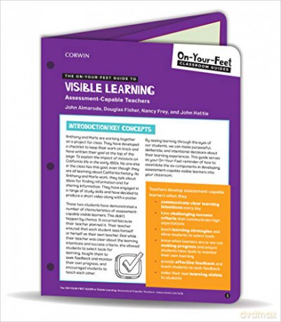 The On-Your-Feet Guide to Visible Learning: Assessment-Capable Teachers (On-Your-Feet-Guides) - Almarode Fisher Etal [KSIĄŻKA]
